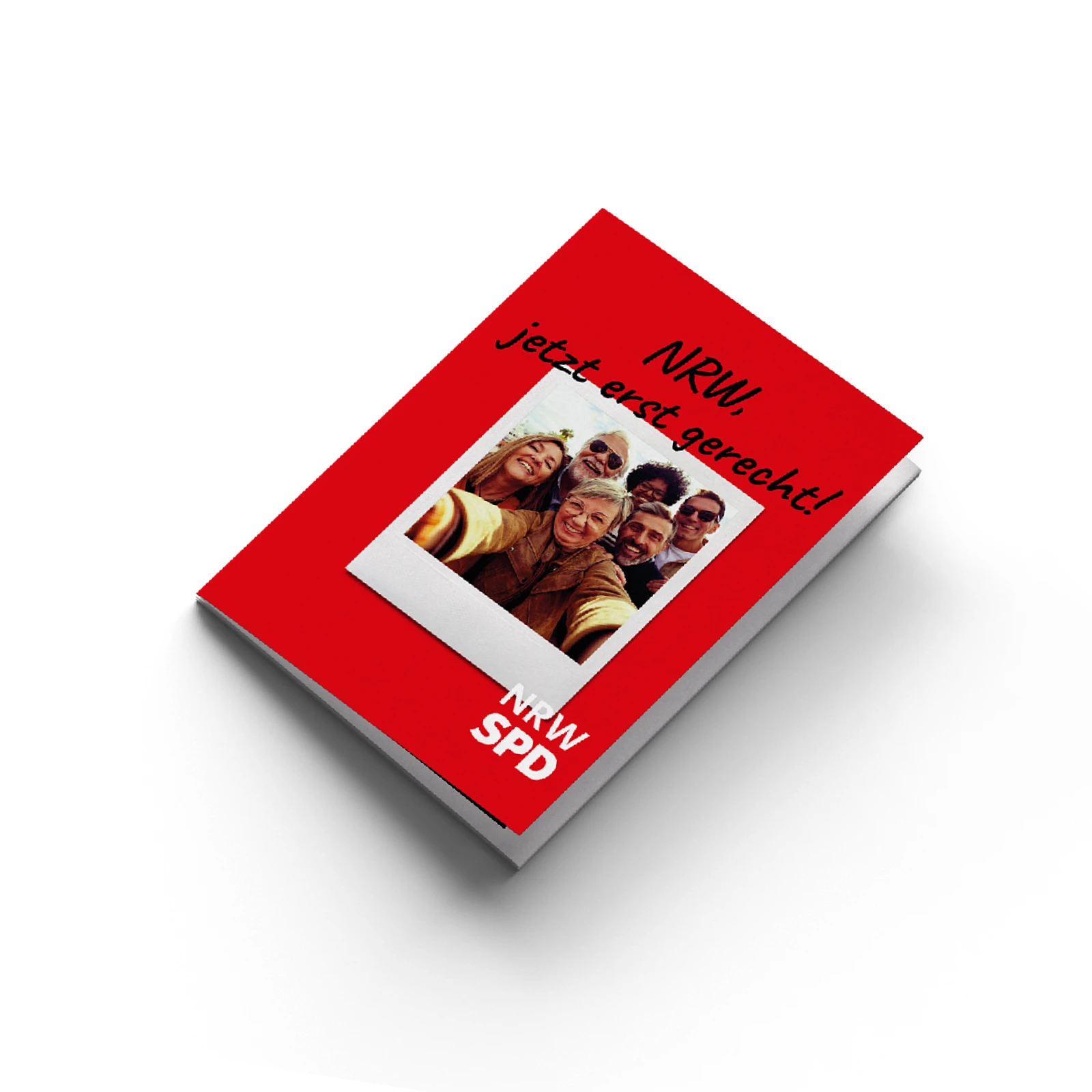 Themenflyer Leporello "NRW, jetzt erst gerecht!"