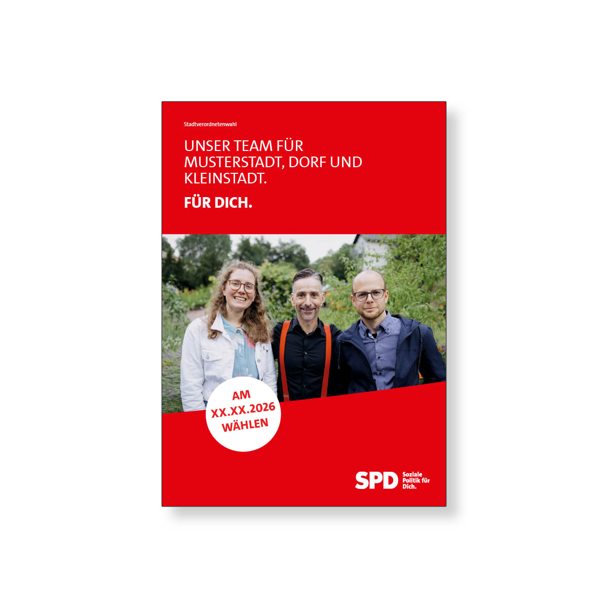 Flyer bis 24 Kandidierende Brandenburg | SPD Shop