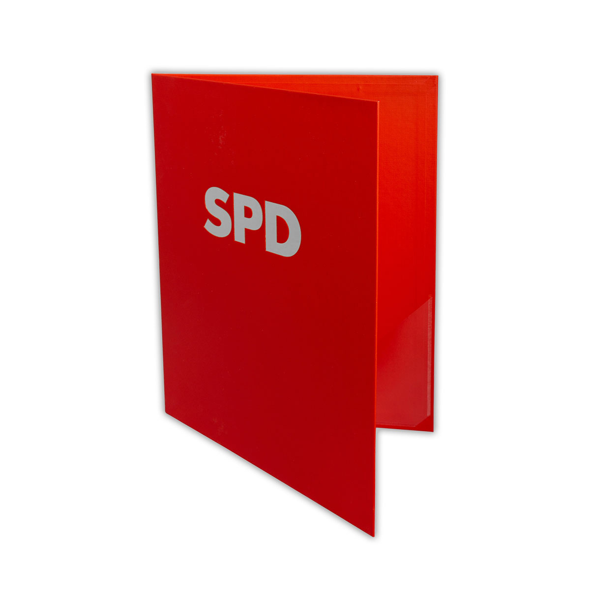 Ehrenmappe mit Silberprägung (Kunststoff)