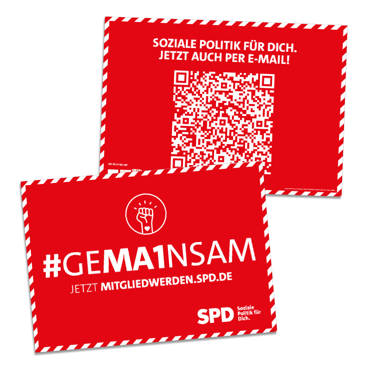 Hochhalteschild 1. Mai