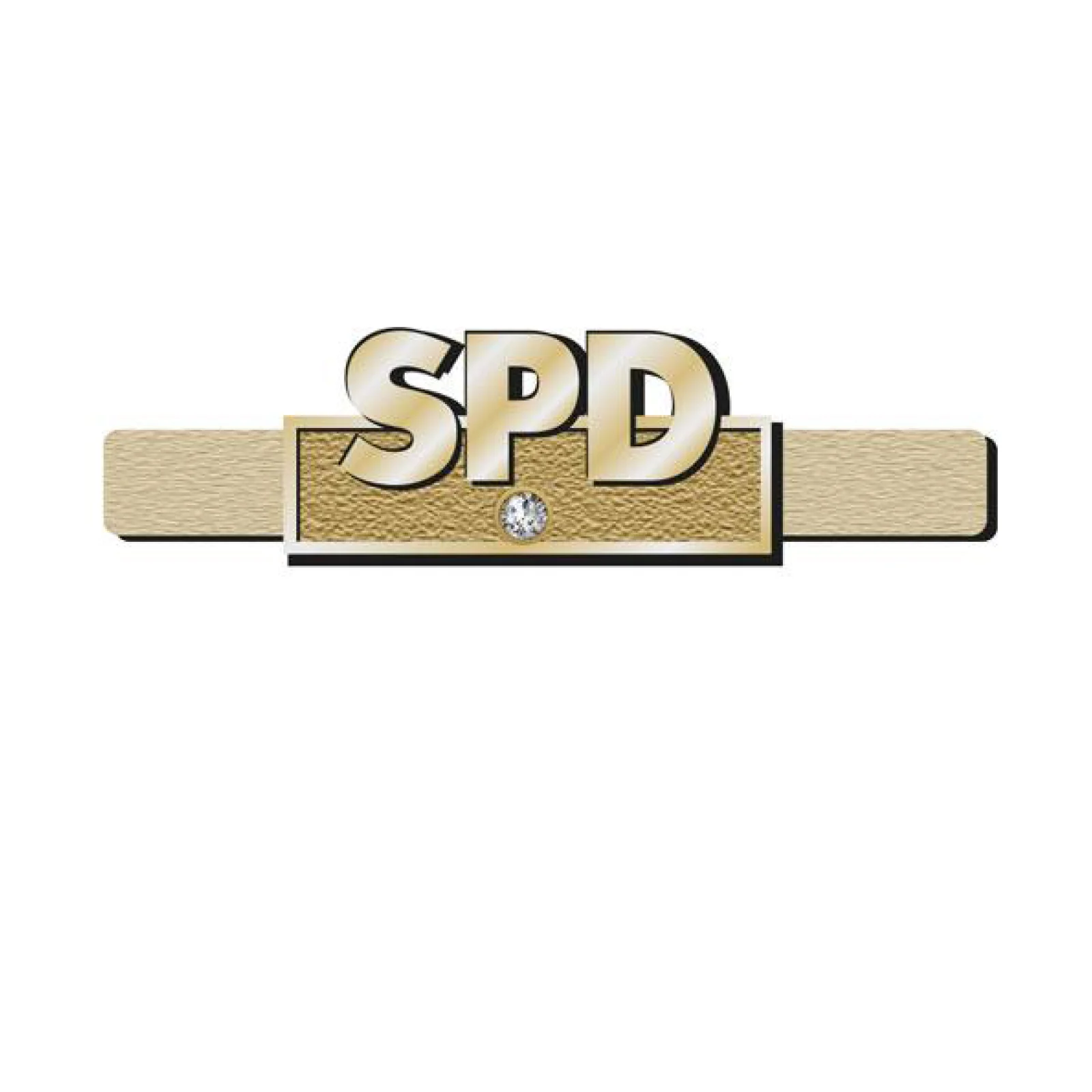 Ehrenbrosche 80 Jahre Gold
