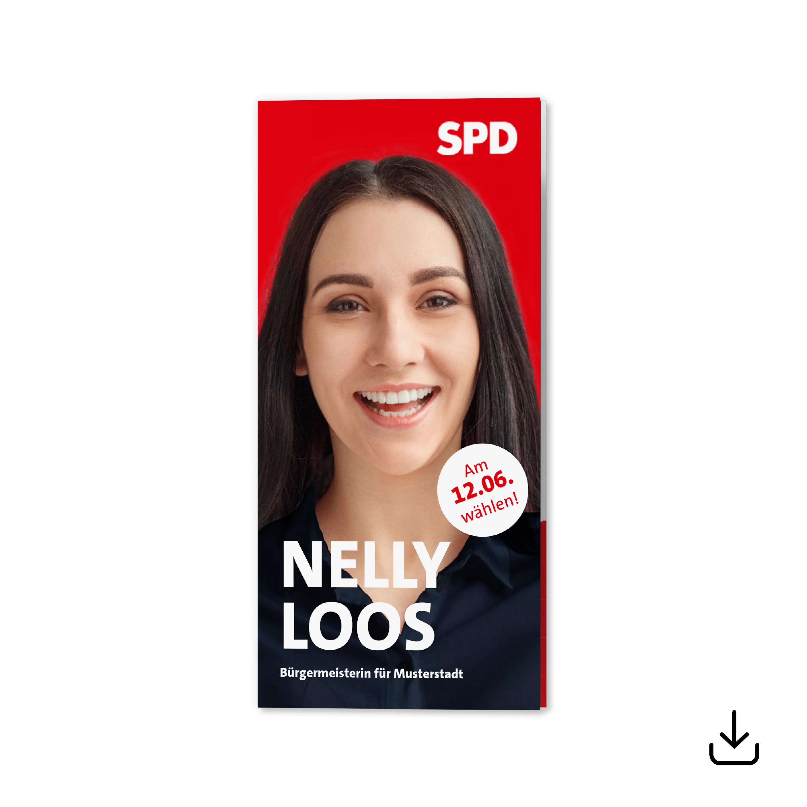Kandidierenden-Flyer Brandenburg | SPD Shop