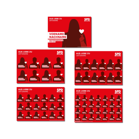 Großfläche Niedersachsen | SPD Shop