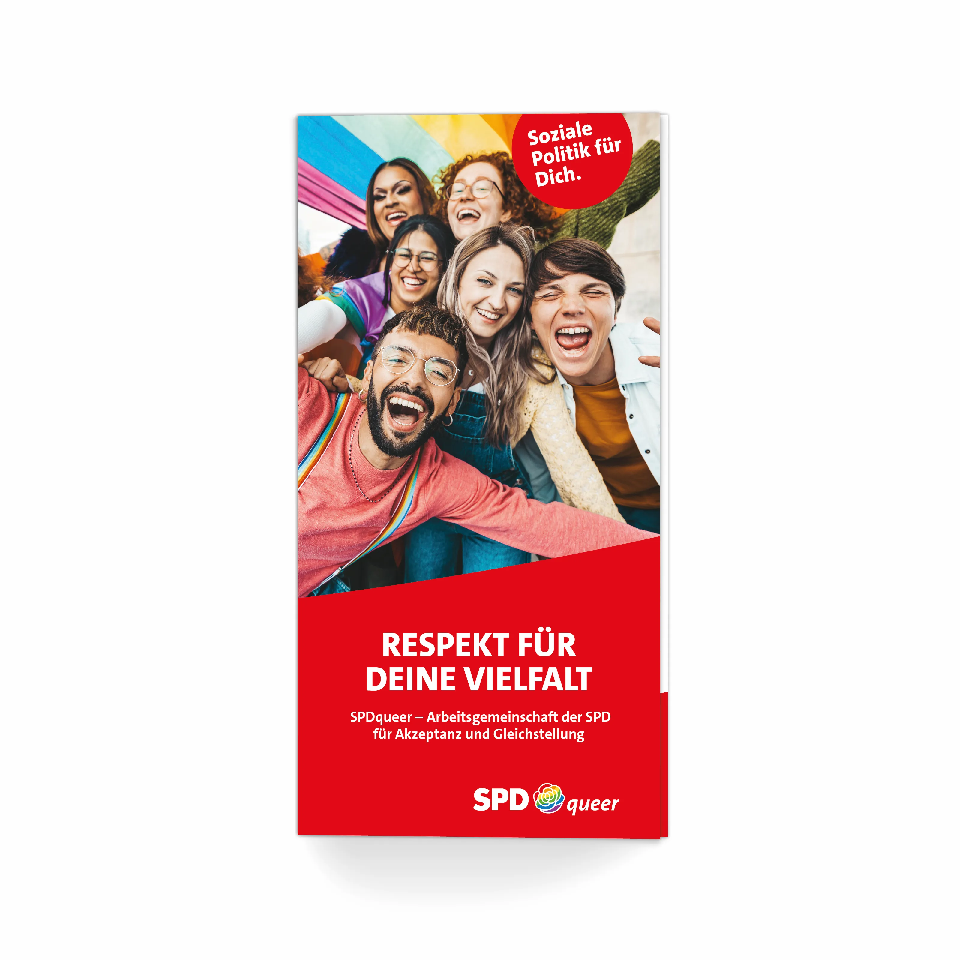 Selbstdarstellungsflyer SPDqueer | SPD Shop