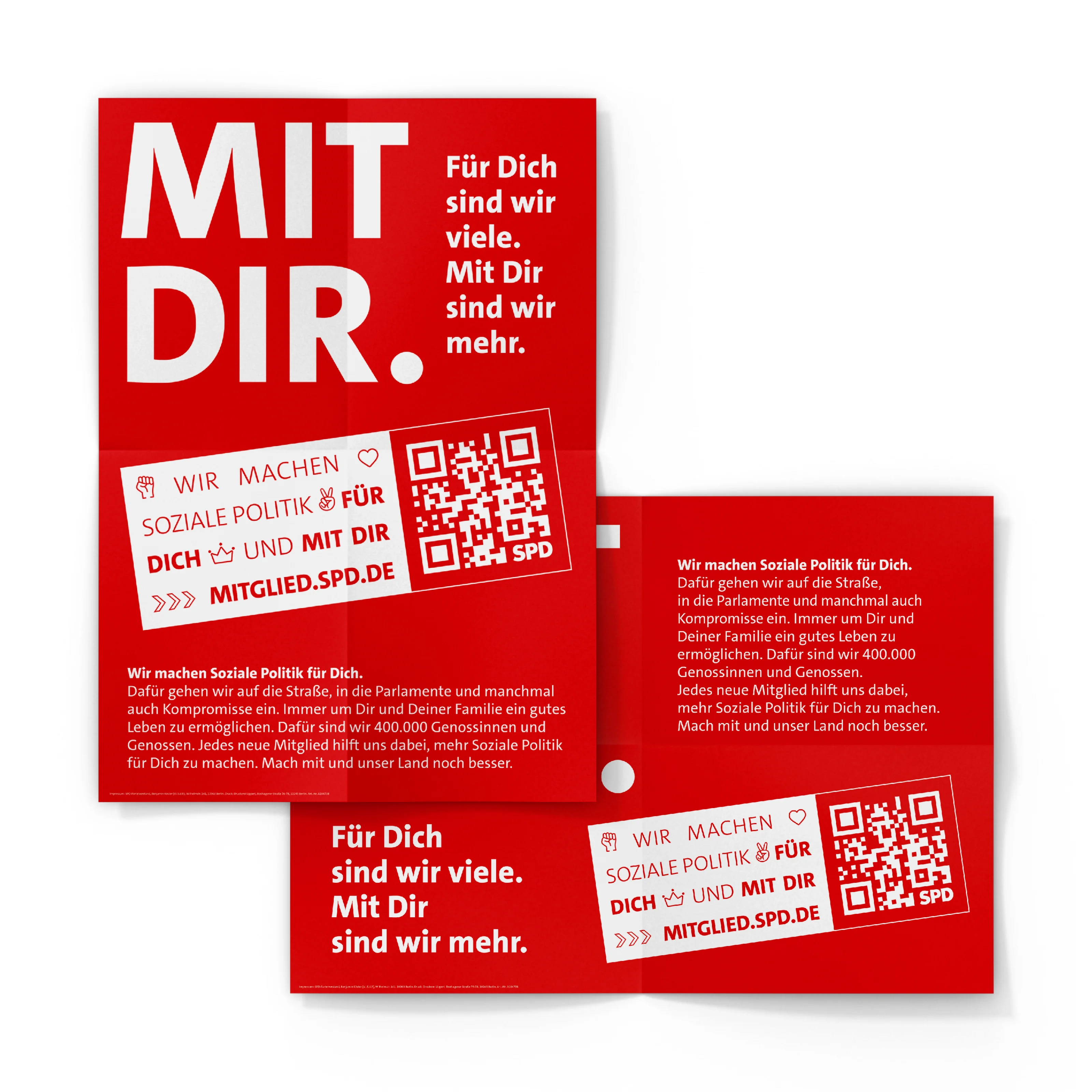 Wandzeitung "Mit Dir"