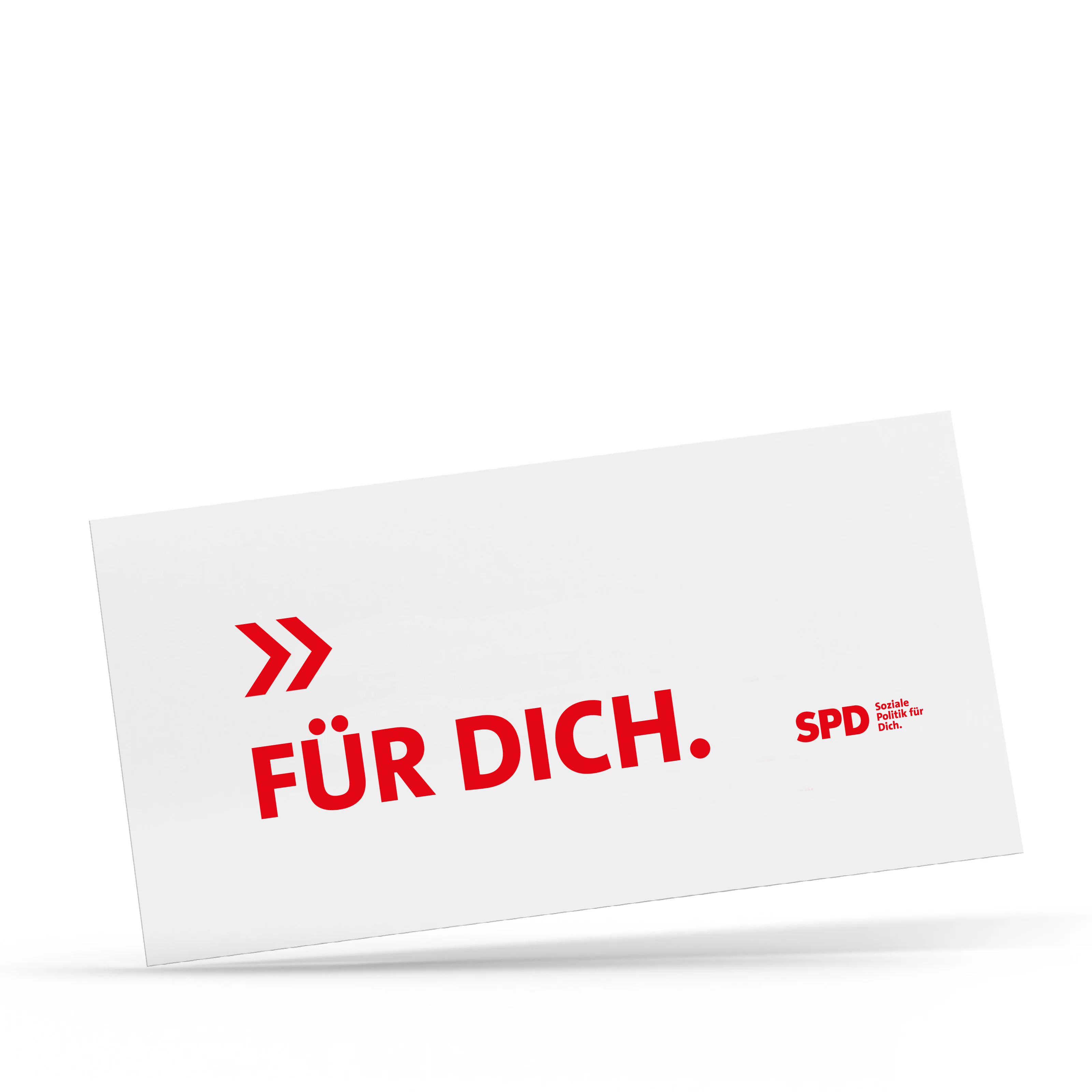 Glückwunschkarte "Für Dich", weiß
