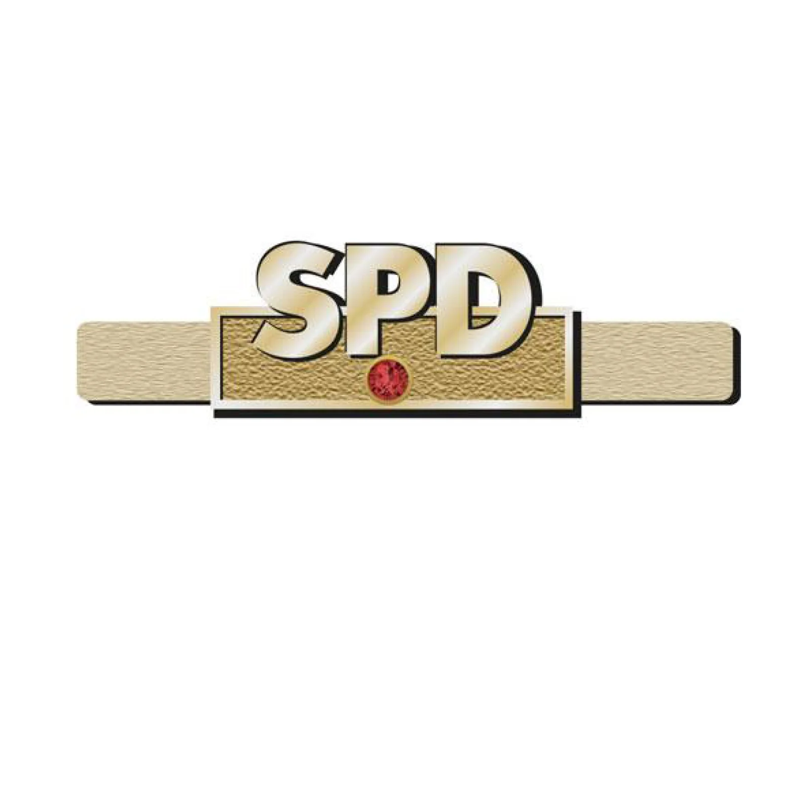 Ehrenbrosche 75 Jahre Gold