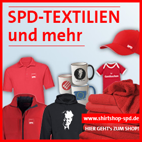 SPD-Shirts, Hoodies, Jacken; Poloshirts im SPD-Shirtshop