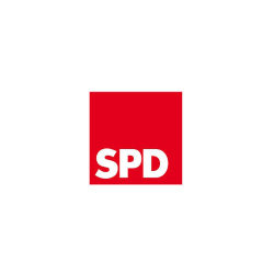 SPD-Logo-Aufkleber 2 x 2 cm - spd-shop.de